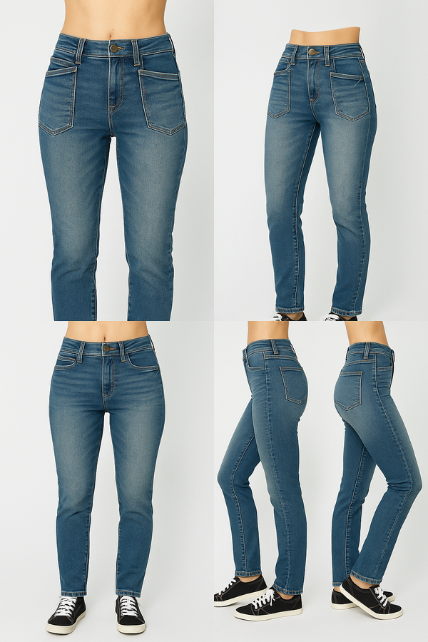 Sleek & Stylish: Judy Blue High Waist Skinny Jeans for Every Body