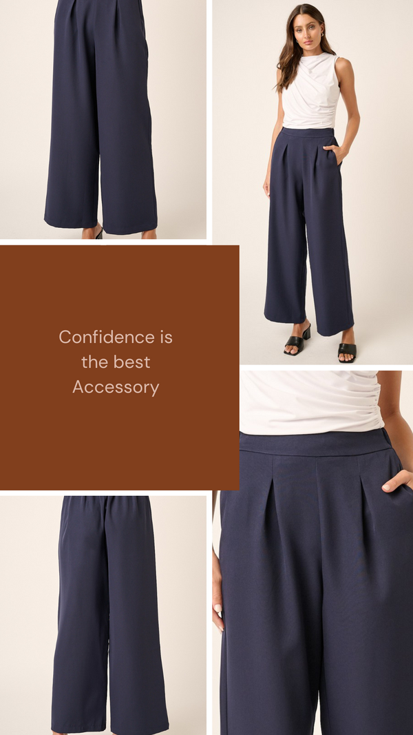 Tailored with a Twist: Mittoshop Inverted Pleat Wide Leg Pants You’ll Love
