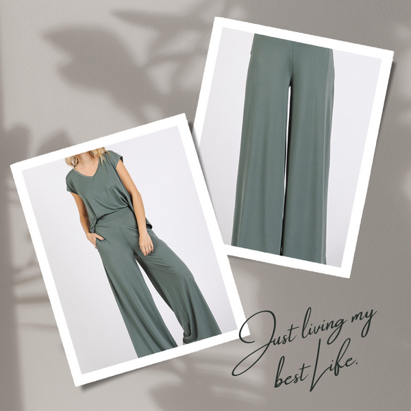 Flow Freely: Mittoshop Yoga Air Stretch Wide Leg Pants