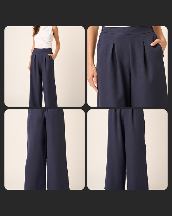Chic with a Twist: Why We Love Mittoshop’s Inverted Pleat Wide Leg Pants