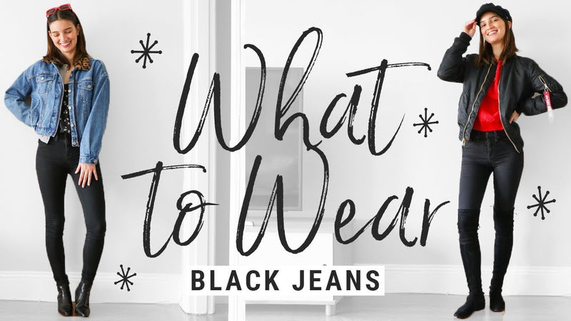 What to Wear with Black Jeans?