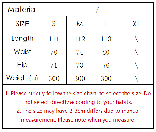size chart for office pants
