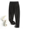 Straight Fine Corduroy Trousers Cigarette Pants
