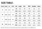 size chart for lantern sleeve floral dress