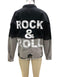 Gradient Loose Hole Jacket Denim