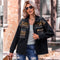 Stitched Baggy Casual Shacket Coat