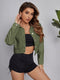 WOmens Casual Short Denim Jacket