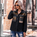 Stitched Baggy Casual Shacket Coat