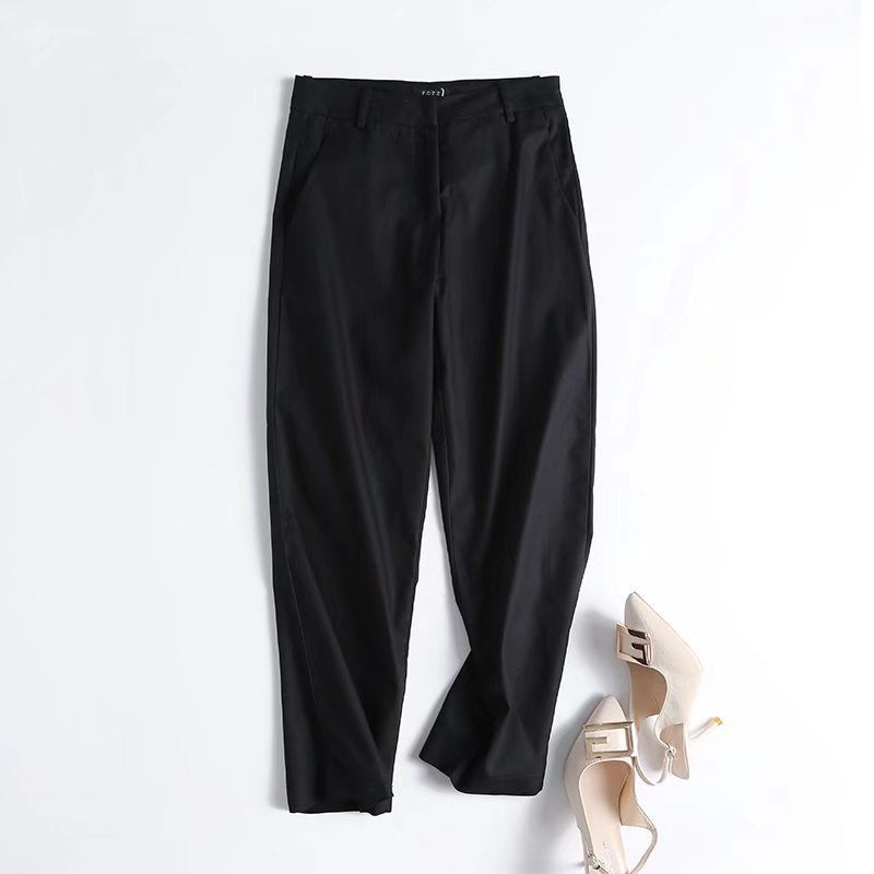 Two-Color NET Version Casual Pants