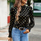 Office Round Neck Long Sleeve Shirt