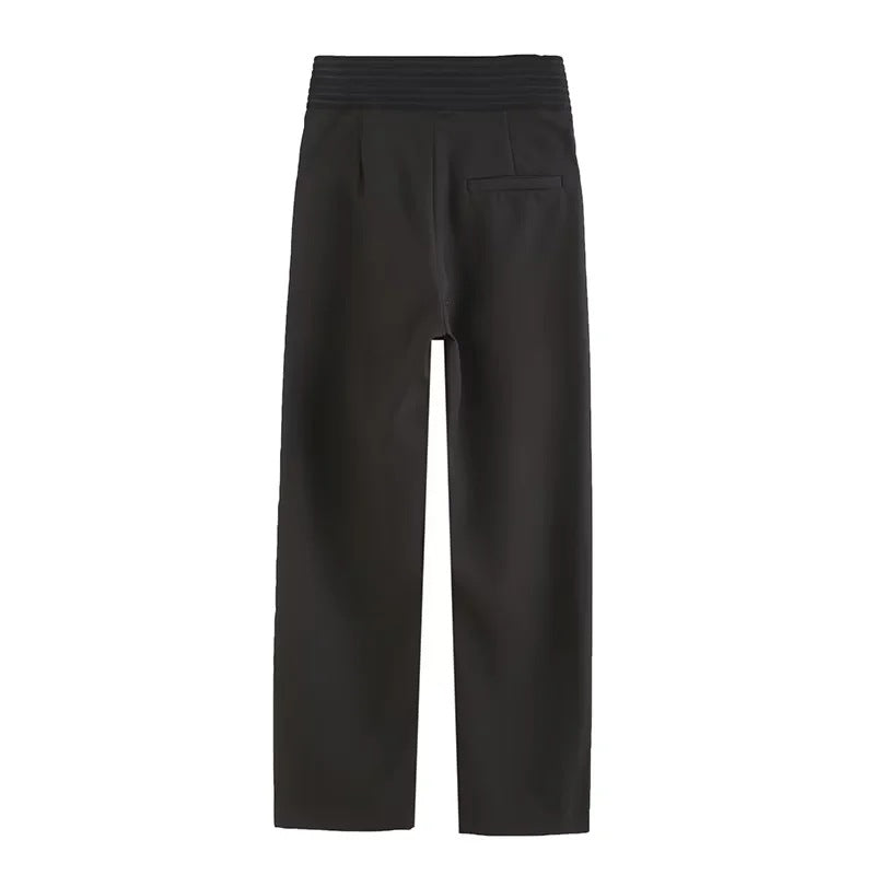 Loose Straight Drooping Comfortable Trousers