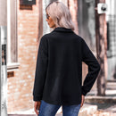Stitched Baggy Casual Shacket Coat