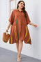 plus size dress top