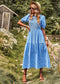Casual Short Sleeve A line dress