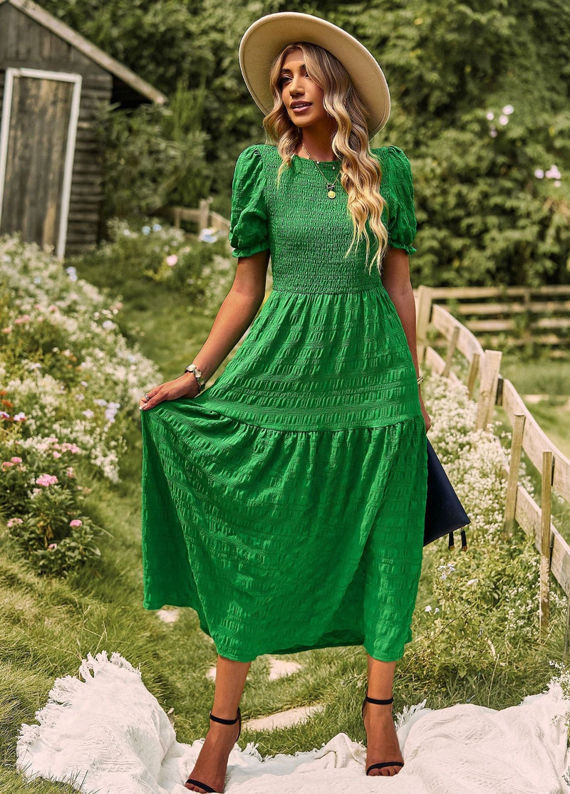 Casual Short Sleeve A line dress