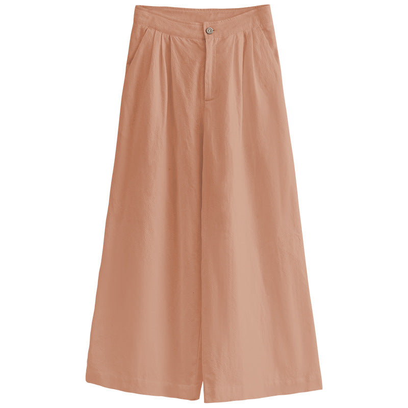 Korean Style Straight Cropped Pants