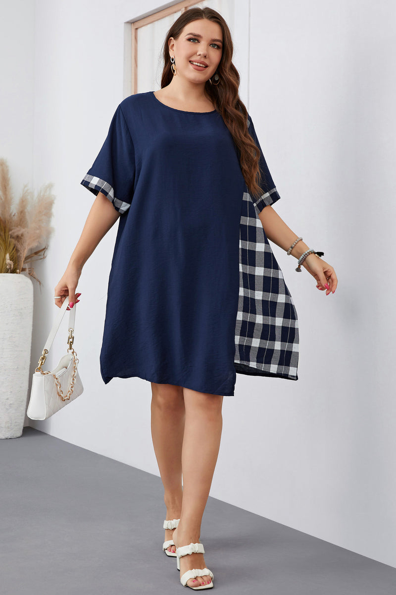 short sleeve loose dress