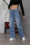 high waisted jeans