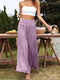wide leg mint pants