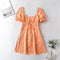 round neck a line dress