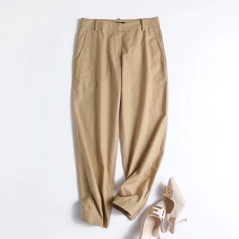 Two-Color NET Version Casual Pants