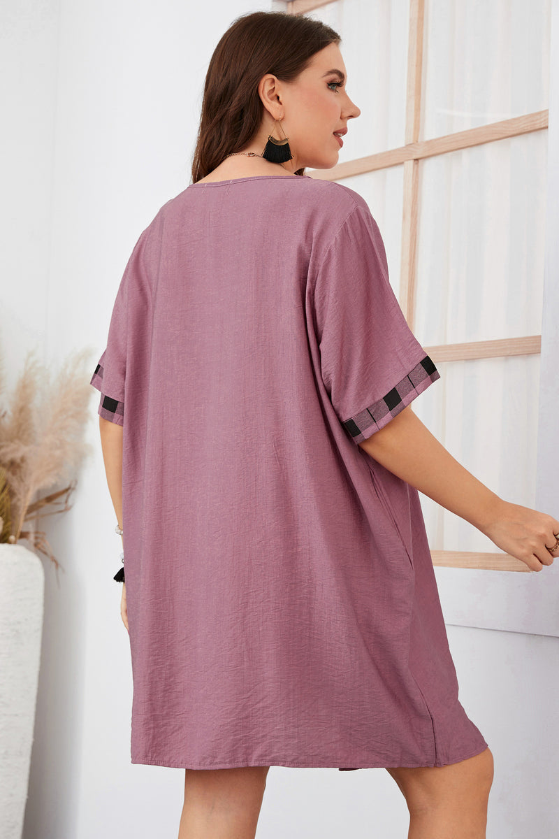 assymeteric loose dress