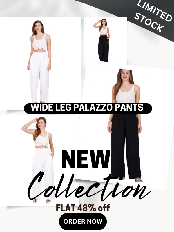 black palazzo pants