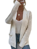ladies white cardigan sweater