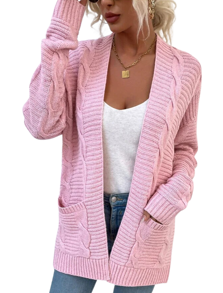 pink sweater