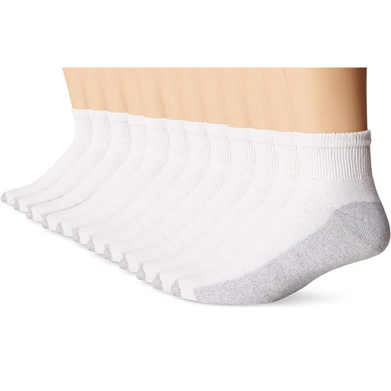 white ankle socks
