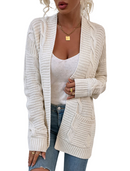 white cardigan