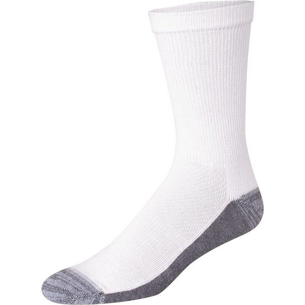 hanes white mens socks 12 pack