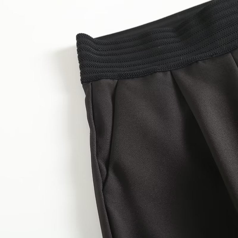 Loose Straight Drooping Comfortable Trousers