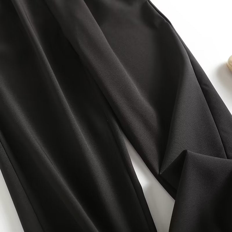 Loose Straight Drooping Comfortable Trousers