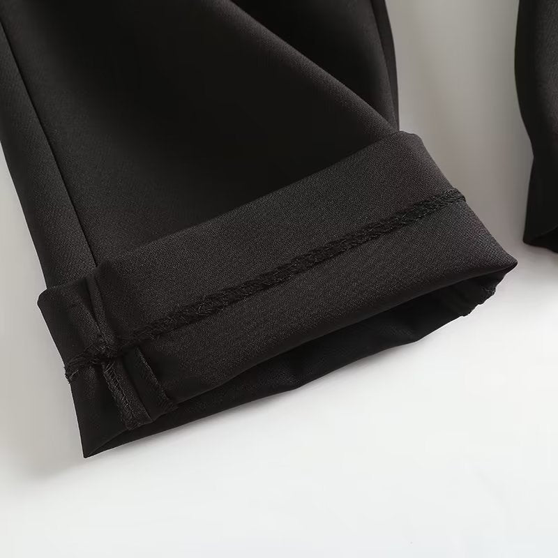 Loose Straight Drooping Comfortable Trousers