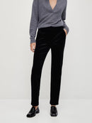 Straight Fine Corduroy Trousers Cigarette Pants