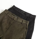 Straight Fine Corduroy Trousers Cigarette Pants