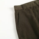 Straight Fine Corduroy Trousers Cigarette Pants