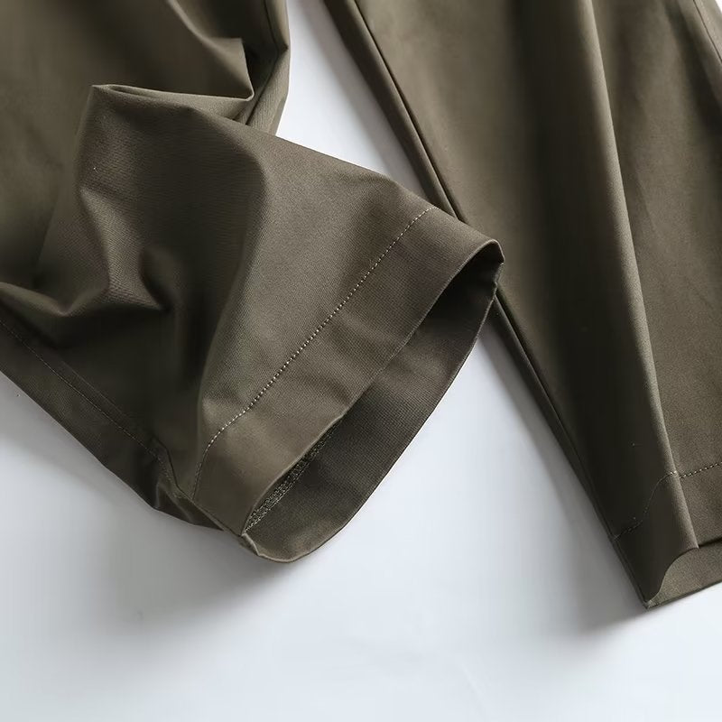 Women's Loose Cropped Pants