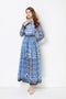 Summer Elegant Daily Long Sleeve A Line Maxi Dress