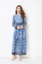 Summer Elegant Daily Long Sleeve A Line Maxi Dress