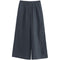 Elastic Waist and Casual Drooping Pants