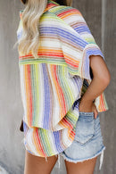 womens striped tops