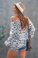 split neck top