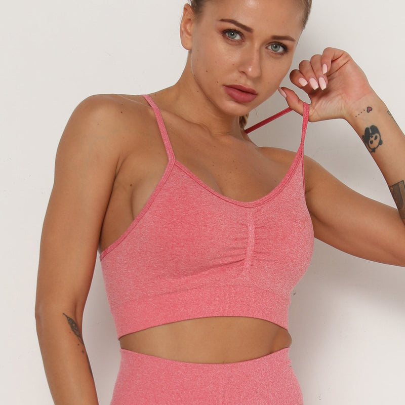 Dinazah Women Back Shaping Workout Bra Vest