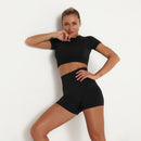 Dinazah Women Short Sleeve Fitness Suit
