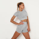 Dinazah Women Short Sleeve Fitness Suit