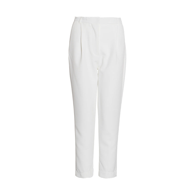 Solid Color All Matching Womens Baggy Pants