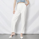 Solid Color All Matching Womens Baggy Pants