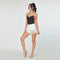 Women Summer Frayed White Hole Denim Shorts